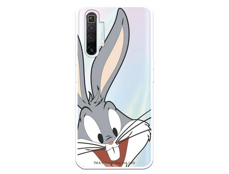 Funda para Realme X2 Oficial de Warner Bros Bugs Bunny Silueta Transparente - Looney Tunes