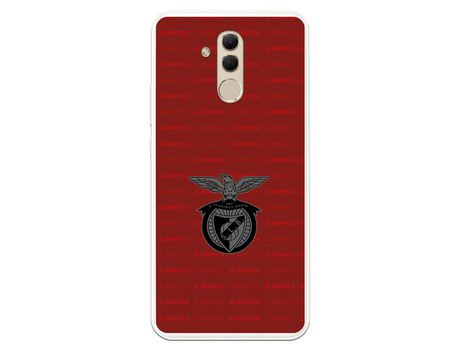 Funda para Huawei Mate 20 Lite del Escudo Fondo Granate - Licencia Oficial Benfica