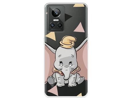 Funda Para Realme Gt Neo 3 Oficial De Disney Dumbo Silueta Transparente - Dumbo