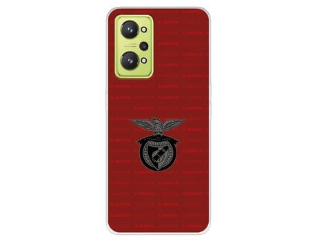 Funda Para Realme Gt Neo 2 Del Escudo Fondo Granate - Licencia Oficial Benfica