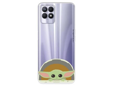 Funda Para Realme C11 2021 Oficial De Star Wars Baby Yoda Sonrisas - The Mandalorian