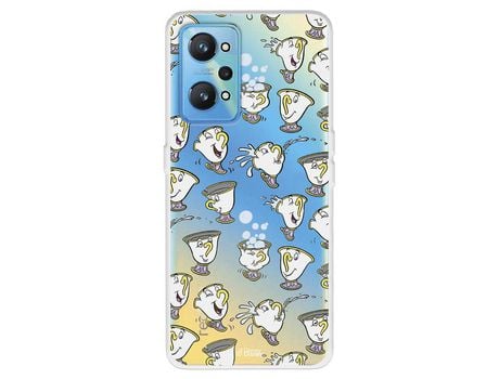 Funda Para Realme Gt Neo 2 Oficial De Disney Chip Potts Siluetas - La Bella Y La Bestia