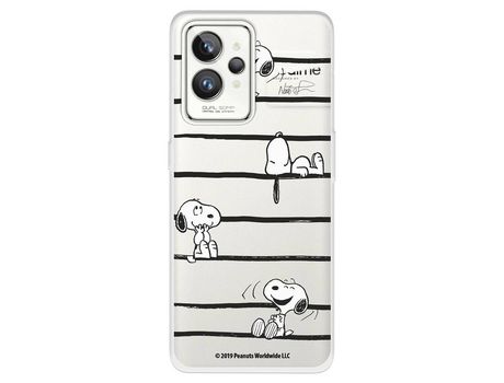 Funda Para Realme Gt 2 Pro Oficial De Peanuts Snoopy Rayas - Snoopy