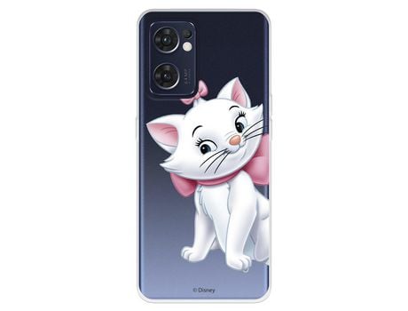 Funda Para Oppo Find X5 Lite Oficial De Disney Marie Silueta - Los Aristogatos