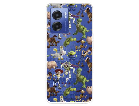 Funda Para Realme Narzo 50 5G Oficial De Disney Muñecos Toy Story Siluetas - Toy Story