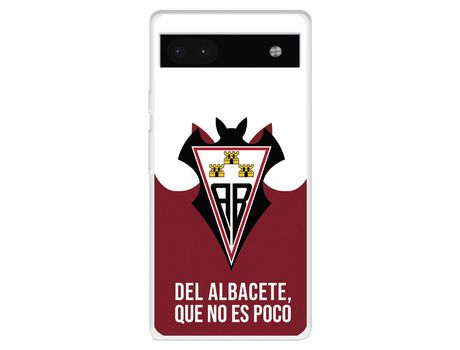 Funda Para Google Pixel 6A Del Albacete Balompié Escudo Del Albacete Que No Es Poco - Licencia Oficial Albacete Balompié