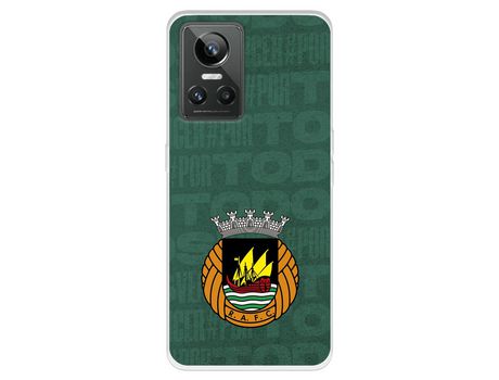 Funda Para Realme Gt Neo 3 Del Rio Ave Fc Escudo Fondo Verde - Licencia Oficial Rio Ave Fc