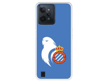 Funda Para Realme C31 Del Escudo Perico - Licencia Oficial Rcd Espanyol