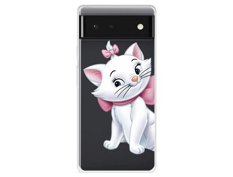 Funda Para Google Pixel 6 Oficial De Disney Marie Silueta - Los Aristogatos