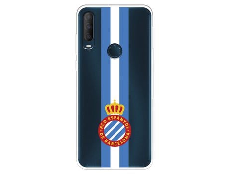 Funda Para Alcatel 1S 2020 Del Rcd Espanyol Escudo Albiceleste Escudo Albiceleste - Licencia Oficial Rcd Espanyol