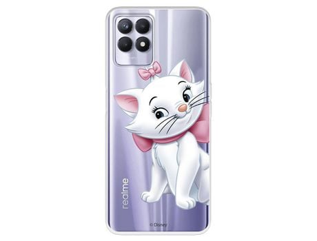 Funda Para Realme C11 2021 Oficial De Disney Marie Silueta - Los Aristogatos