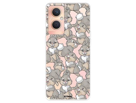 Funda Para Oppo A96 5G Oficial De Disney Tambor Patrones - Bambi