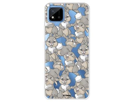 Funda Para Realme 8I Oficial De Disney Tambor Patrones - Bambi