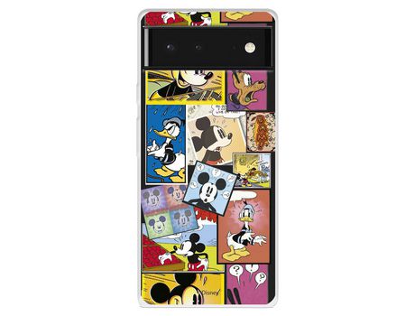 Funda Para Google Pixel 6 Oficial De Disney Mickey Comic - Clásicos Disney