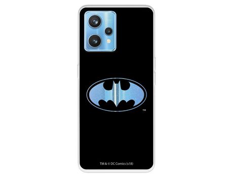 Funda Para Realme 9 Pro+ Oficial De Dc Comics Batman Logo Transparente - Dc Comics