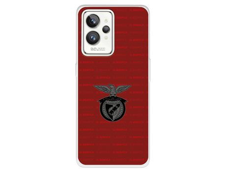 Funda Para Realme Gt 2 Pro Del Escudo Fondo Granate - Licencia Oficial Benfica