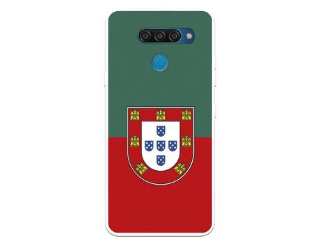 Funda Para Lg Q60 Del Federación Portuguesa De Fútbol Bicolor - Licencia Oficial Federación Portuguesa De Fútbol