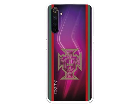 Funda Para Realme 6 Pro Del Federación Portuguesa De Fútbol Escudo - Licencia Oficial Federación Portuguesa De Fútbol