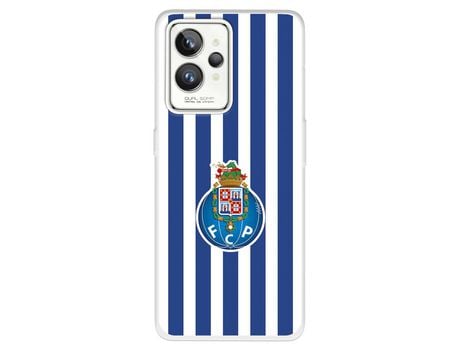 Funda Para Realme Gt 2 Pro Del Fútbol Club Oporto Escudo Rayas - Licencia Oficial Fútbol Club Oporto