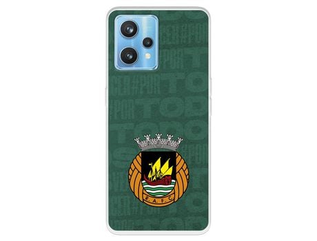 Funda Para Realme 9 Pro+ Del Rio Ave Fc Escudo Fondo Verde - Licencia Oficial Rio Ave Fc