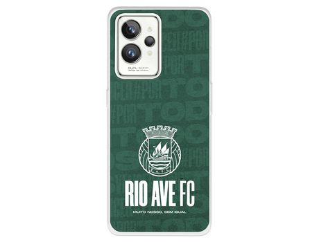 Funda Para Realme Gt 2 Pro Del Escudo Blanco - Licencia Oficial Rio Ave Fc