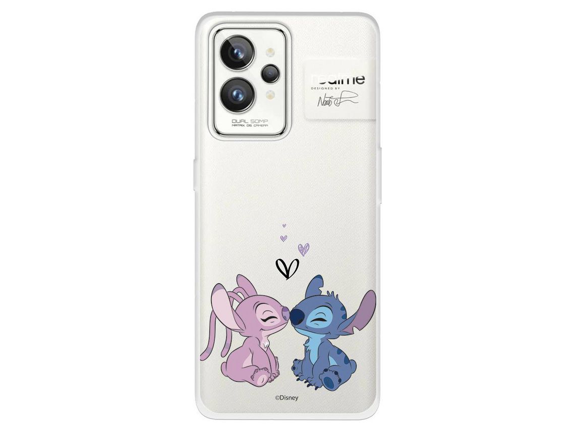 Funda para iPhone 14 Pro Max Oficial de Disney Angel & Stitch Beso - Lilo &  Stitch