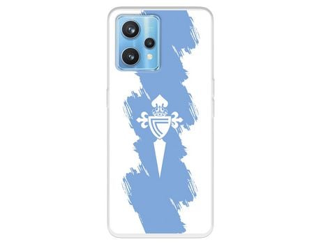 Funda Para Realme 9 Pro+ Del Rc Celta Escudo Trazo Azul - Licencia Oficial Rc Celta