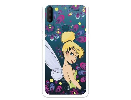 Funda Para Alcatel 1S 2020 Oficial De Disney Campanilla Flores - Peter Pan