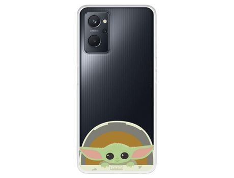 Funda Para Oppo A76 Oficial De Star Wars Baby Yoda Sonrisas - The Mandalorian