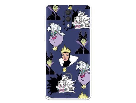 Funda Para Alcatel 1X 2019 Oficial De Disney Villanas Patrón - Villanas Disney