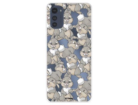 Funda Para Motorola Moto E32 Oficial De Disney Tambor Patrones - Bambi