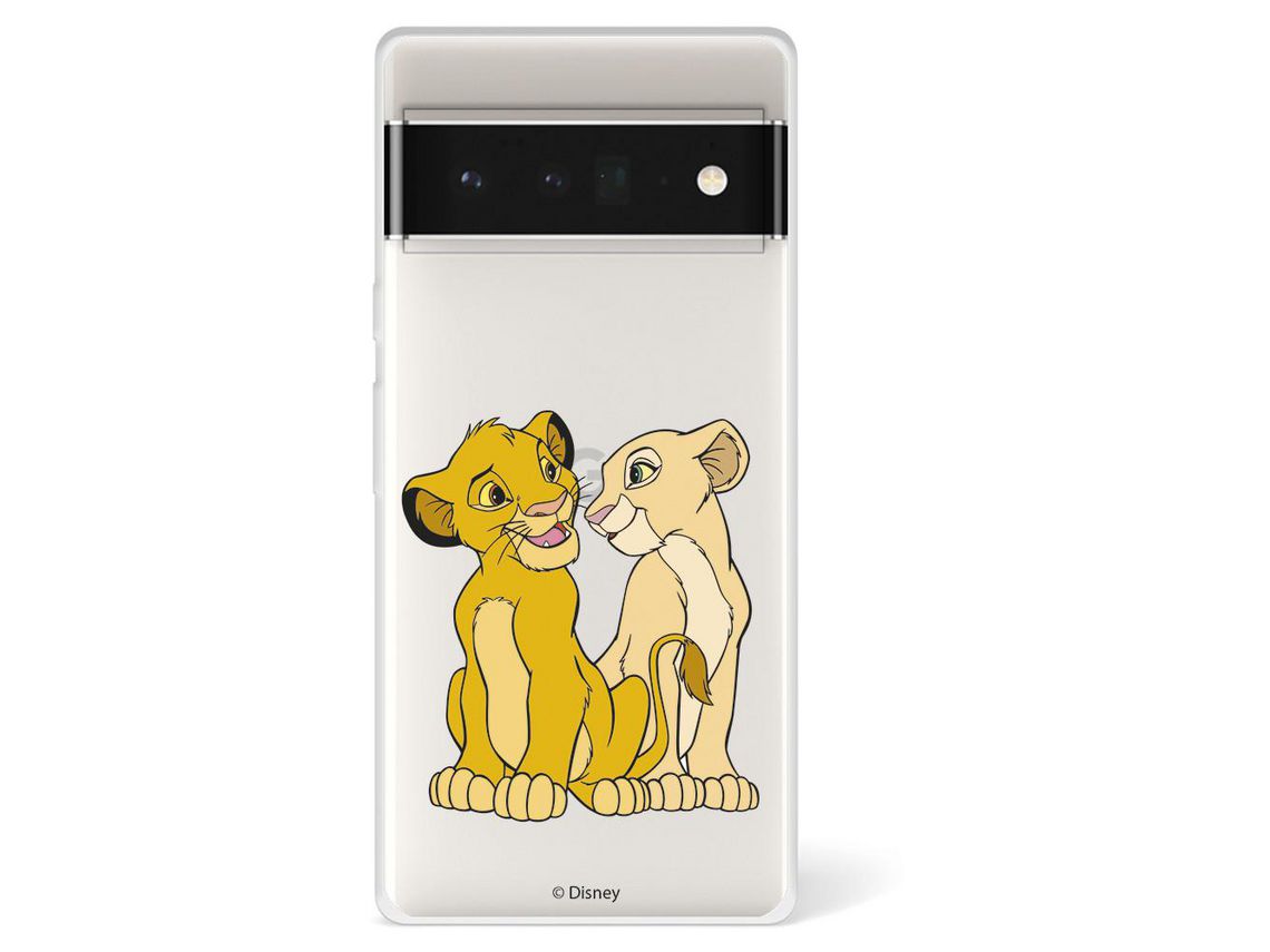 Funda Oficial Disney Simba y Nala transparente para iPhone XR - El