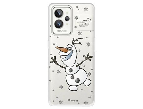 Funda Para Realme Gt 2 Pro Oficial De Disney Olaf Transparente - Frozen