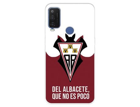 Funda Para Alcatel 1 L Pro Del Albacete Balompié Escudo Del Albacete Que No Es Poco - Licencia Oficial Albacete Balompié