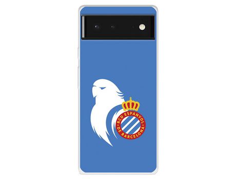 Funda Para Google Pixel 6 Del Rcd Espanyol Escudo Perico Escudo Perico - Licencia Oficial Rcd Espanyol