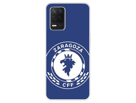 Funda Para Realme Narzo 30 5G Del Zaragoza Cf Femenino Escudo Grande Fondo Azul - Licencia Oficial Zaragoza Cf Femenino