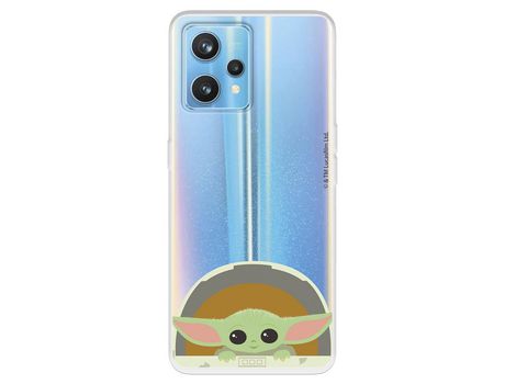 Funda Para Realme 9 Pro+ Oficial De Star Wars Baby Yoda Sonrisas - The Mandalorian