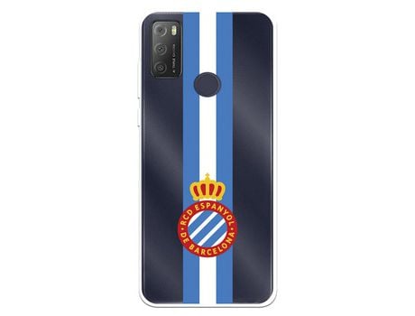 Funda Para Alcatel 1S 2021 Del Rcd Espanyol Escudo Albiceleste Escudo Albiceleste - Licencia Oficial Rcd Espanyol