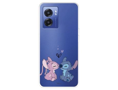 Funda Para Realme Narzo 50 5G Oficial De Disney Angel & Stitch Beso - Lilo & Stitch