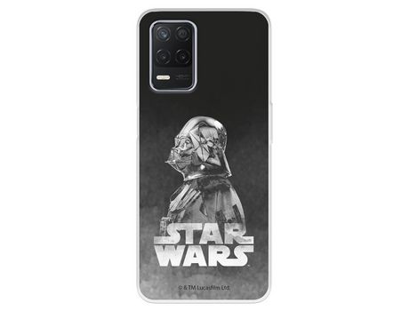 Funda Para Realme Narzo 30 5G Oficial De Star Wars Darth Vader Fondo Negro - Star Wars