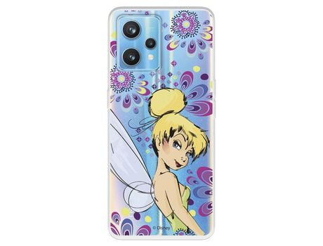 Funda Para Realme 9 Pro+ Oficial De Disney Campanilla Flores - Peter Pan