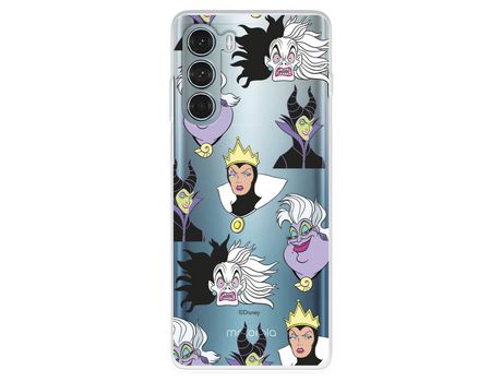 Funda Para Motorola Moto G200 5G Oficial De Disney Villanas Patrón - Villanas Disney