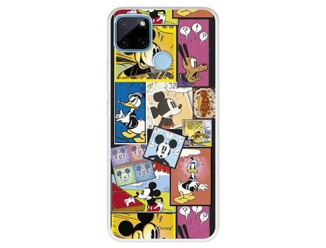 Funda Para Realme C21Y Oficial De Disney Mickey Comic - Clásicos Disney