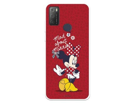 Funda Para Alcatel 1S 2021 Oficial De Disney Minnie Mad About - Clásicos Disney