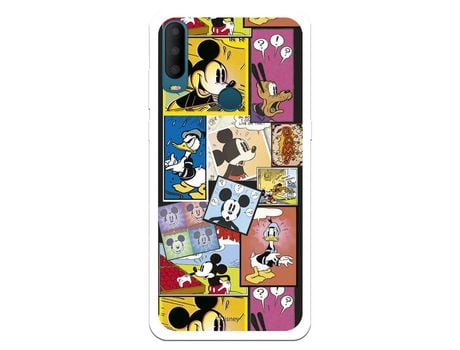 Funda Para Alcatel 1S 2020 Oficial De Disney Mickey Comic - Clásicos Disney