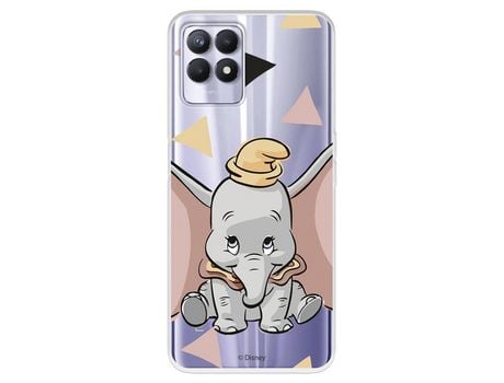 Funda Para Realme C11 2021 Oficial De Disney Dumbo Silueta Transparente - Dumbo