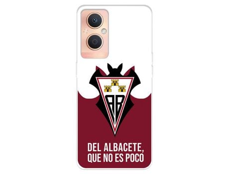 Funda Para Oppo A96 5G Del Albacete Balompié Escudo Del Albacete Que No Es Poco - Licencia Oficial Albacete Balompié