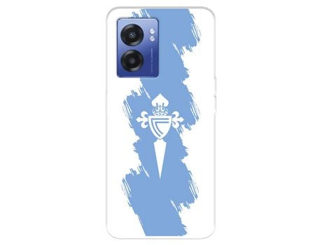 Funda Para Realme Narzo 50 5G Del Rc Celta Escudo Trazo Azul - Licencia Oficial Rc Celta