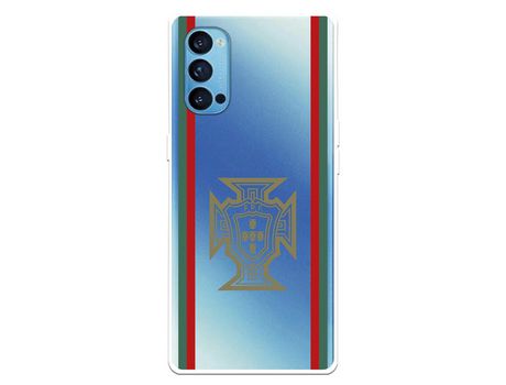 Funda Para Oppo Reno4 5G Del Federación Portuguesa De Fútbol Escudo - Licencia Oficial Federación Portuguesa De Fútbol