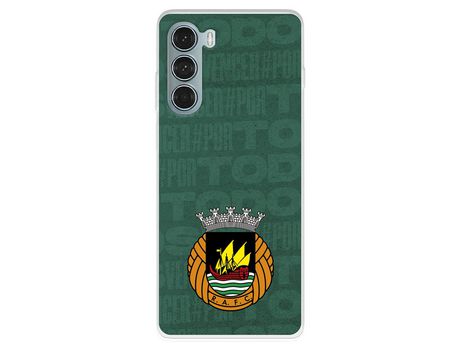 Funda Para Motorola Moto G200 5G Del Escudo Fondo Verde - Licencia Oficial Rio Ave Fc